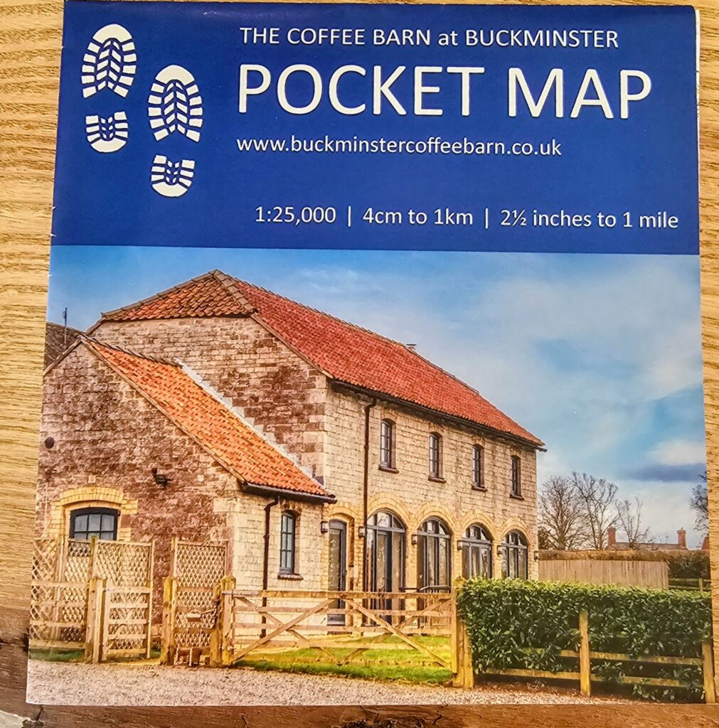 Buckminster Cycling and Walking Map